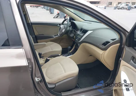 2012 Hyundai Accent Gls from USA, damaged, VIN KMHCT4AE0CU259568